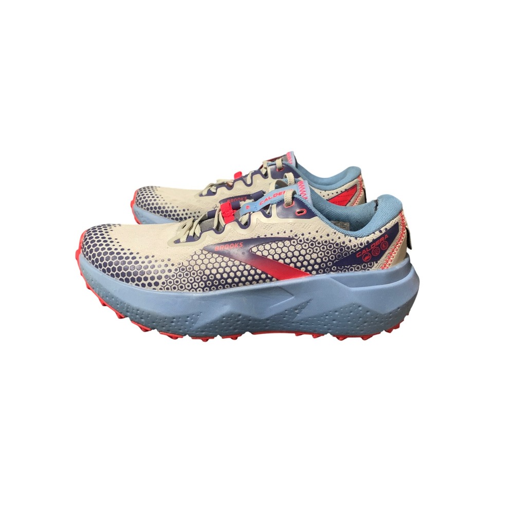Brooks Sneakers Womens 9 Caldera 6 Blue Trail Running DNA LOFT v3 EUC